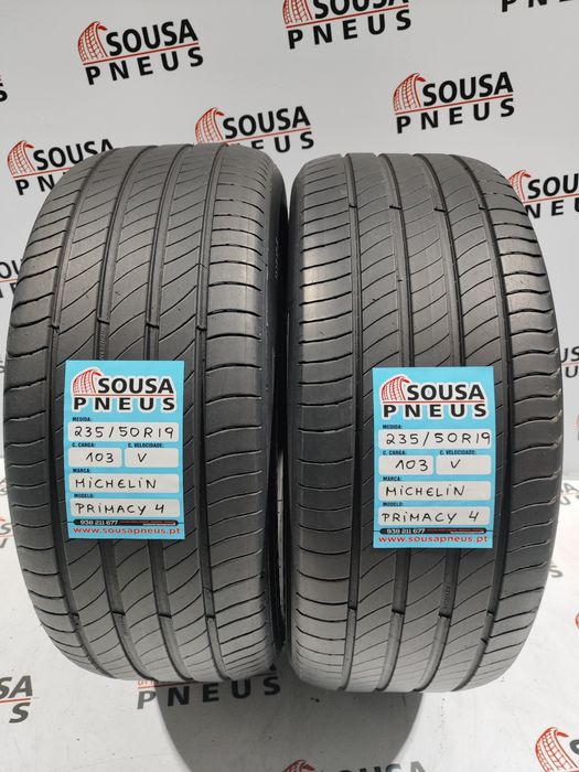 2 pneus semi novos 235-50R19 Michelin - Oferta dos Portes na morada