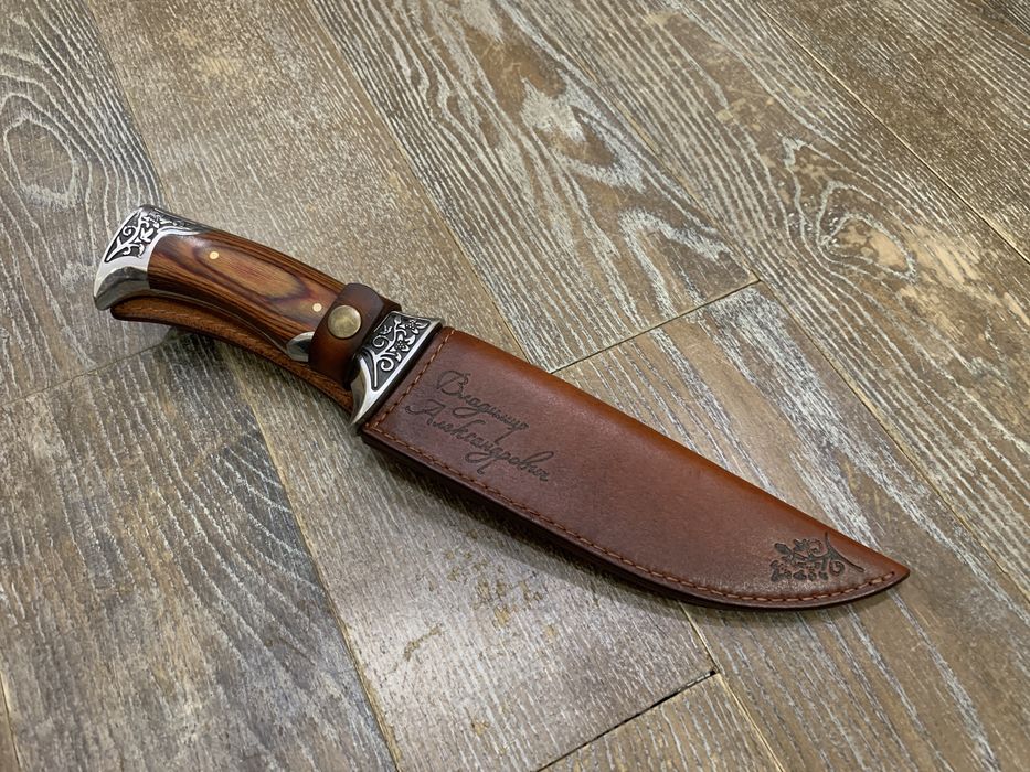 Кожаные ножны, чехол, футляр для ножа, топора, лопаты ручной работы