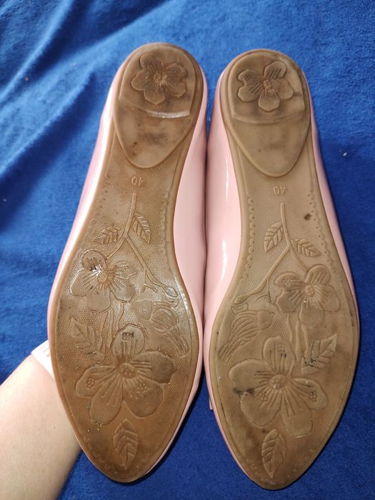 Baleriny różowe Tom&Rose rozmiar 40