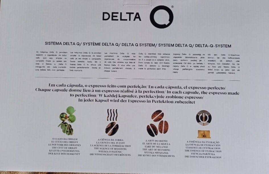 Ekspres do kawy delta Q mini milk qool