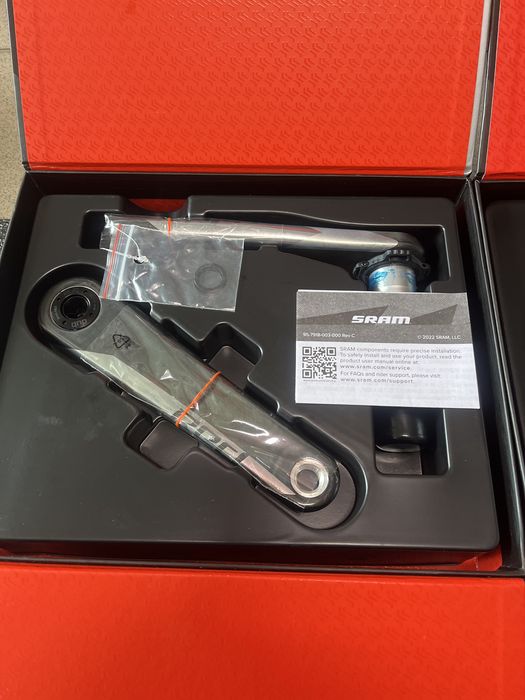 Sram Red tarcza + korba  SRAM CRING ROAD 5037T KIT DM RED GREY Uni