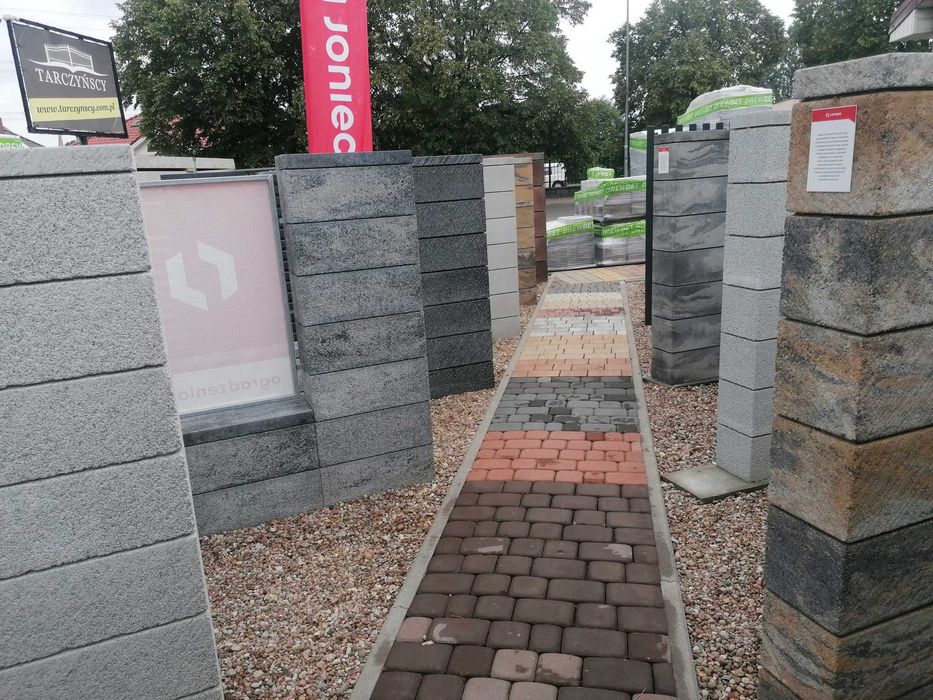 Pustak ogrodzeniowy, modułowy, Joniec