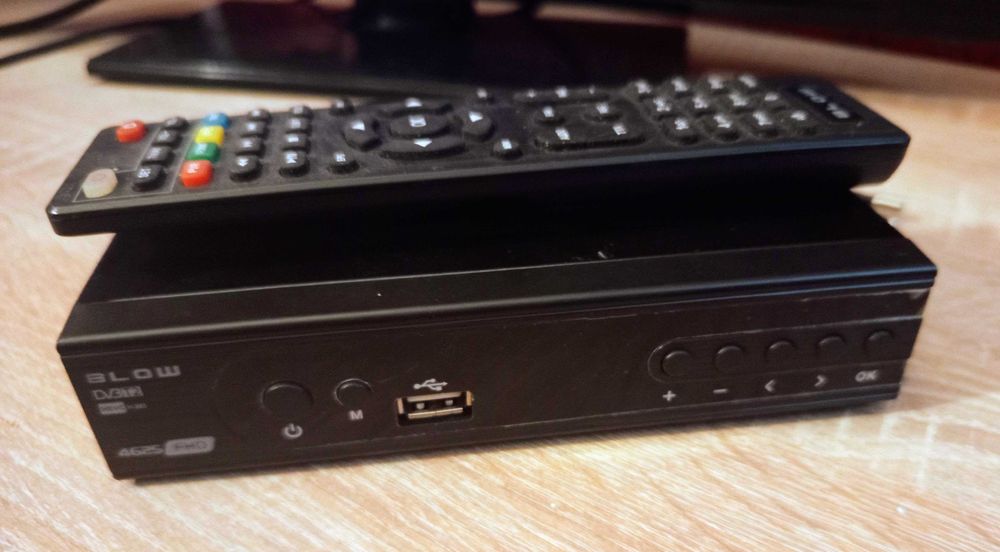 Nowoczesny dekoder tuner DVB-T2