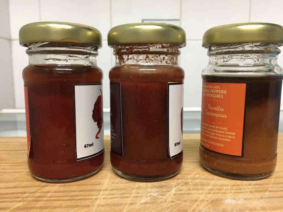 Molho picante de carolina reaper