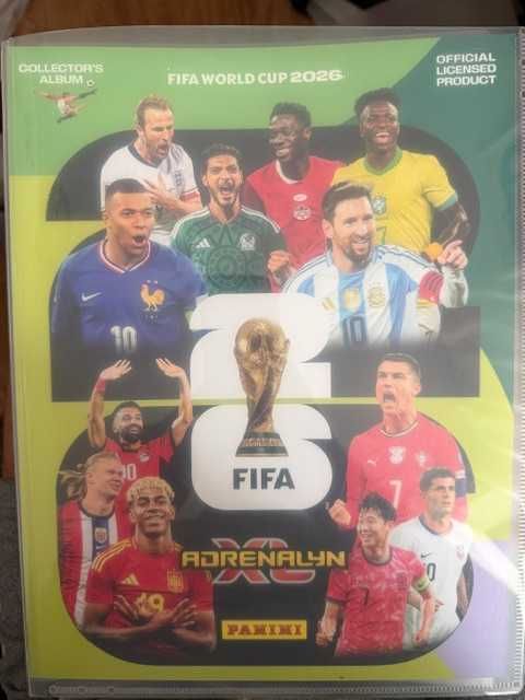 Karty Fifa World Cup 2026 Adrenalyn Panini wymiana
