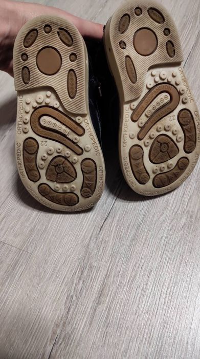 Детские зимние ботинки 22 размер(14см стелька)