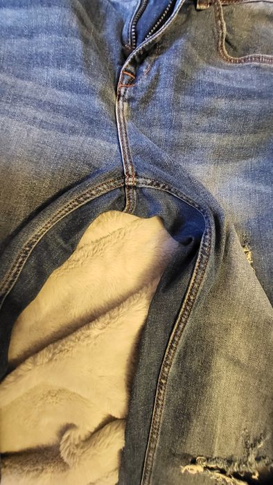 Spodnie premium jeansy skinny fit Zara r. 38 przetarcia rurki