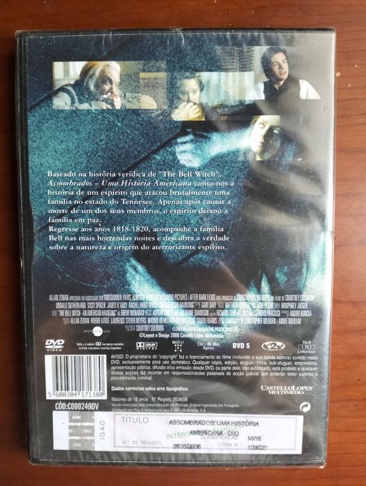 DVD Assombrados Uma História Americana