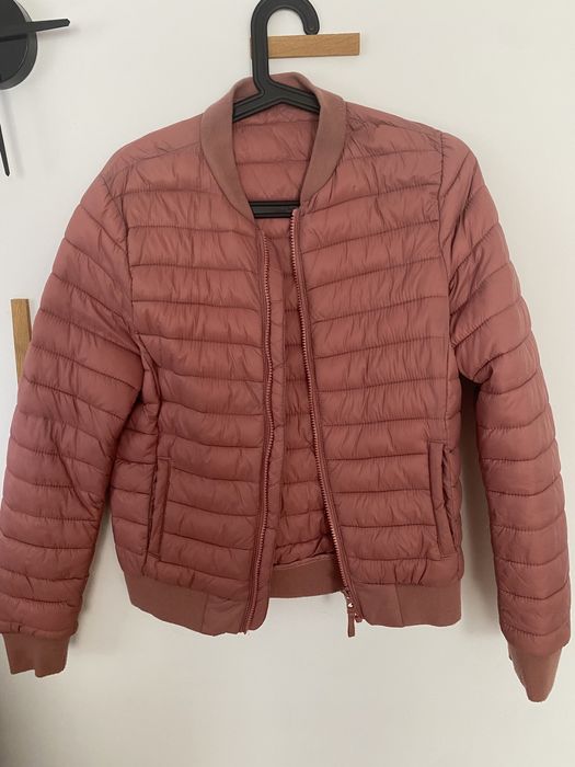 Kurtka pikowana bamberka S różowa