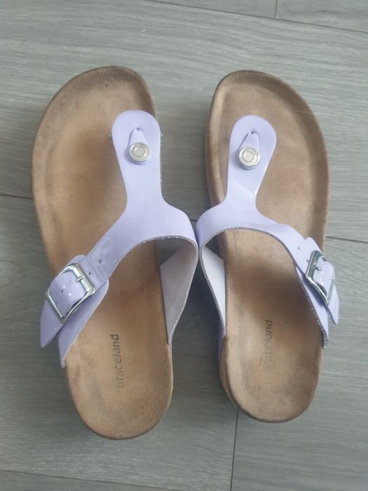 #klapki #japonki #fioletowe #liliowe 38 39 Graceland