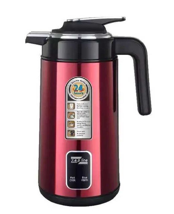 термос-чайник 3л 2200Вт + база Top Kitchen TK 00226 Червоний  Термопот