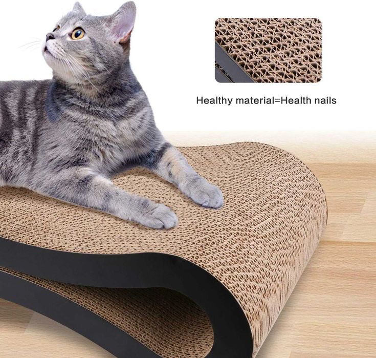 Drapak dla kota, najwyższej jakości tektura i konstrukcja PetCheer