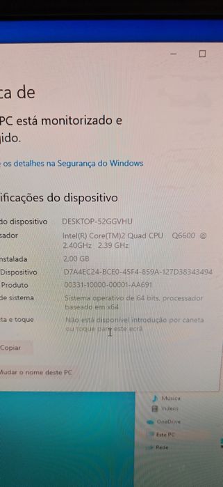 PC escritório Intel Core 2 quad Q6600