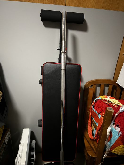 Kit musculação novo