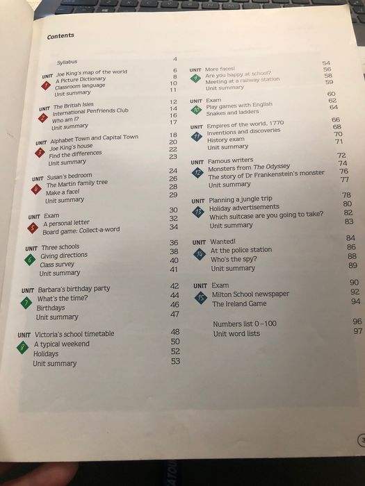 Fountain. Coursebook beginners