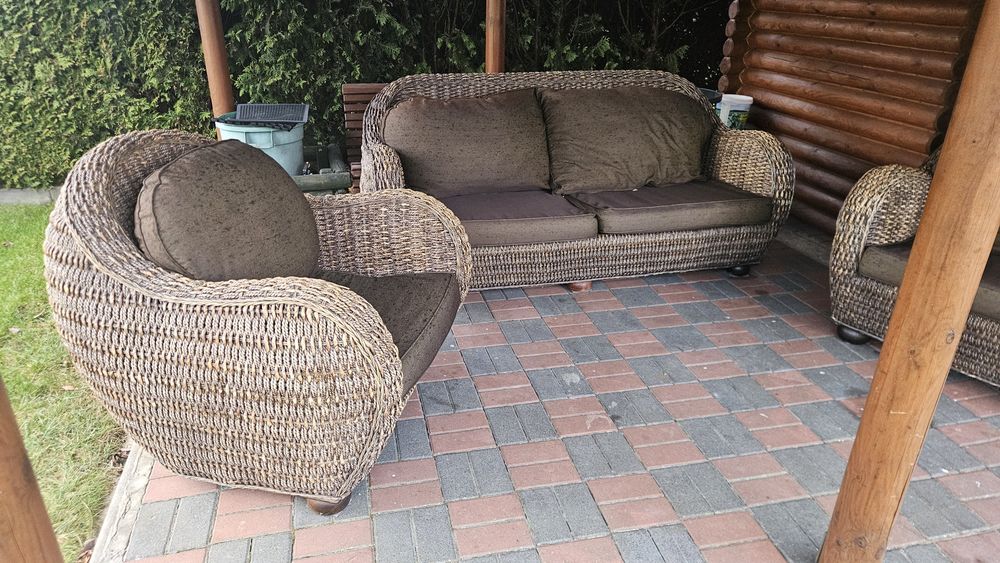 Meble wypoczynkowe ratanowe