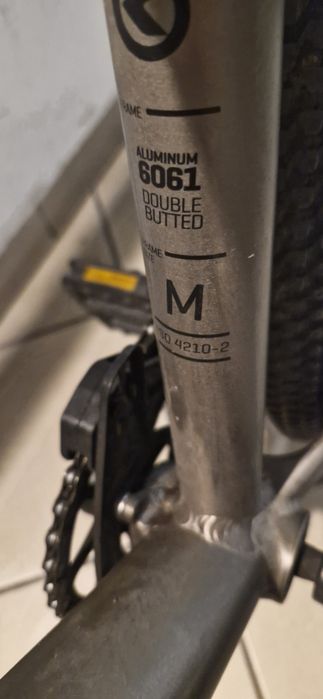 Rower Dirt Kellys Whip 10 Srebrny MTB