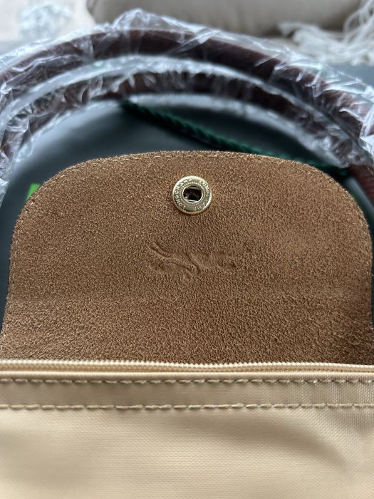 Torebka Longchamp kawa z mlekiem M