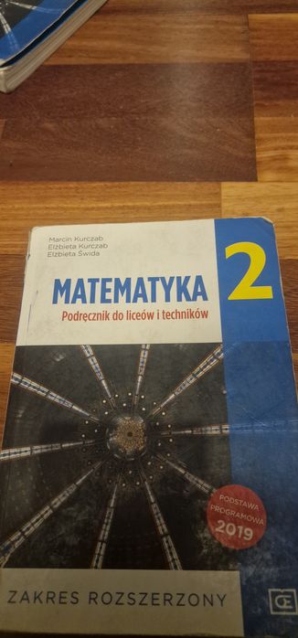Matematyka 2 podrecznik Zakres Rozszerzony ksiazka