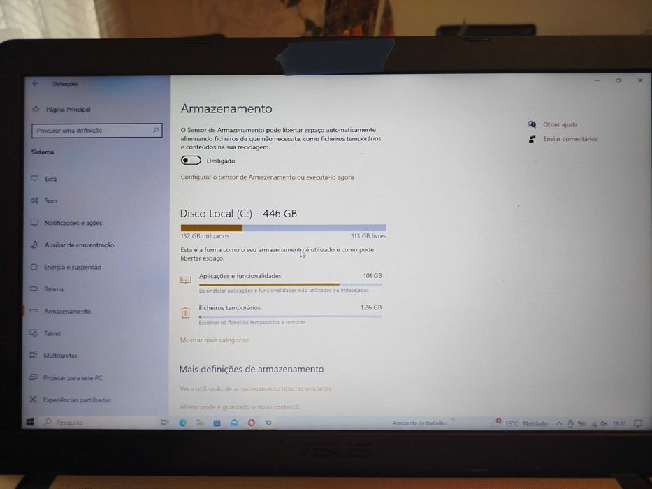 Portátil Asus A541U
