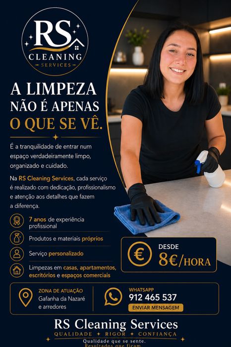 PROCURA SERVIÇOS de LIMPEZA? Eu tenho a solução para si!