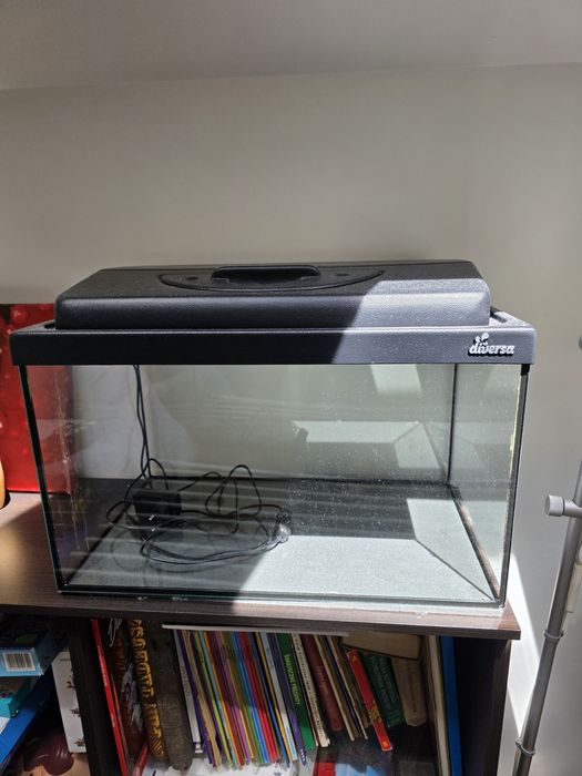 Akwarium Diversa z oświetleniem 50x30x30 45l litrów