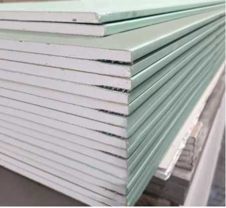 Placa Gesso Cartonado Hidrofugada Resistente Humidade Verde