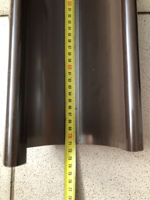 Ринва водостічна 125 мм / Bryza Cellfast / обрізки / водосточный желоб