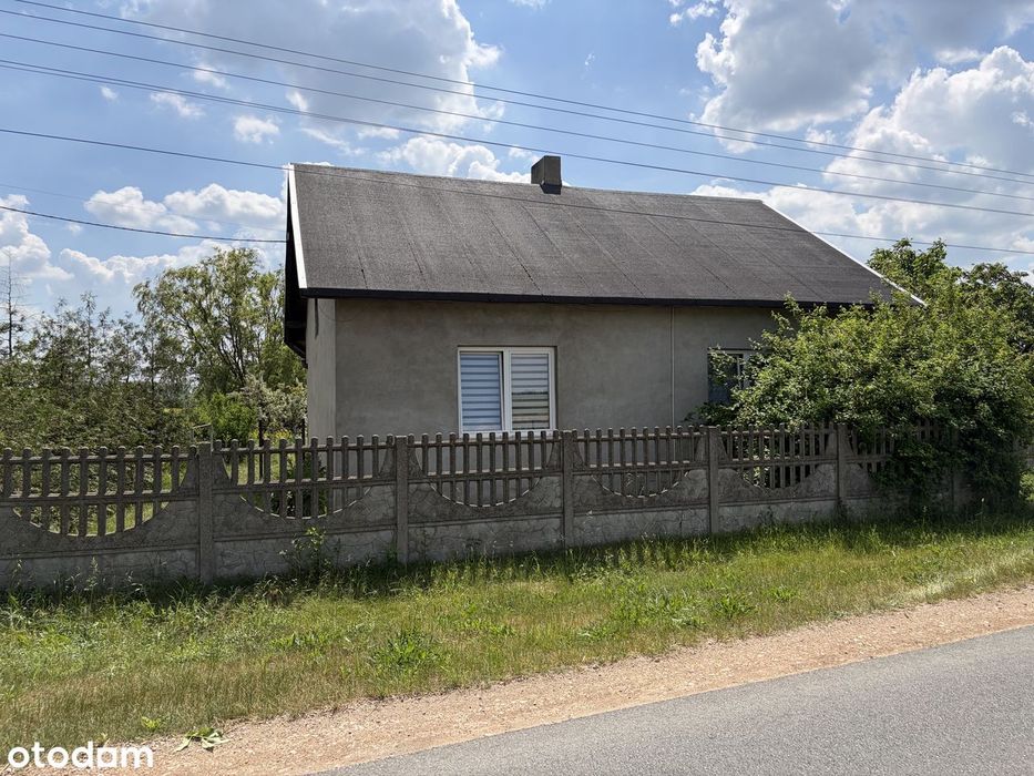 Dąbrowice Dom 80m2, działka 16700m2
