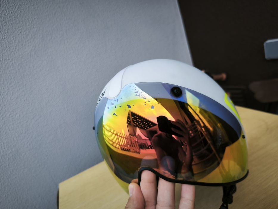 Capacete aero TT triatlo Ekoi veloce 2022