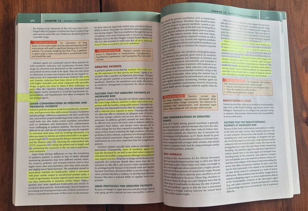 Livro de veterinaria - Anesthesia and Analgesia for Veterinary Technicians