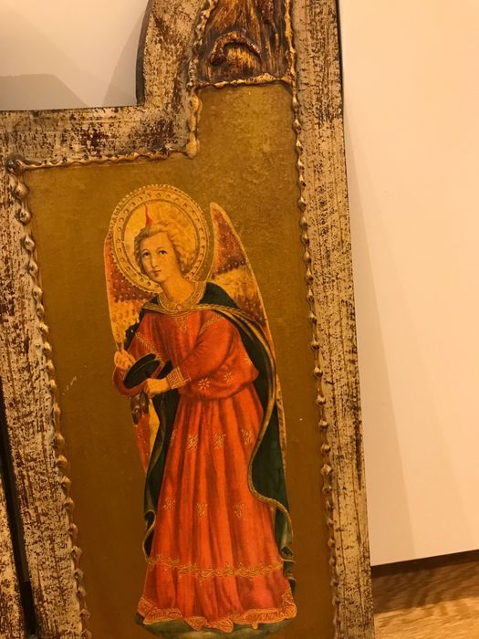 Quadro Tríptico Religioso