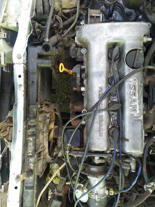 Продам мотор 1.6бенсин по запчастинах Ніссан прімера п10 РОЗБОР