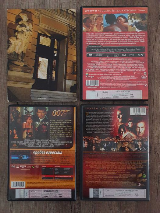 LOTE Premium DVDs | Cidade de Deus + 007