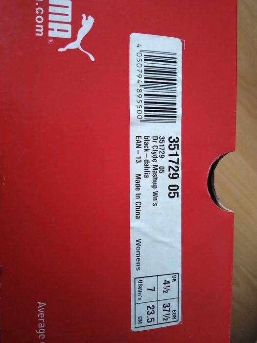 Sneakersy skórzane zimowe Puma NOWE!
