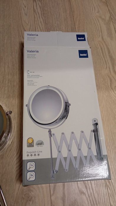 Зеркало косметическое Kela Valeria 20643 17,5 см