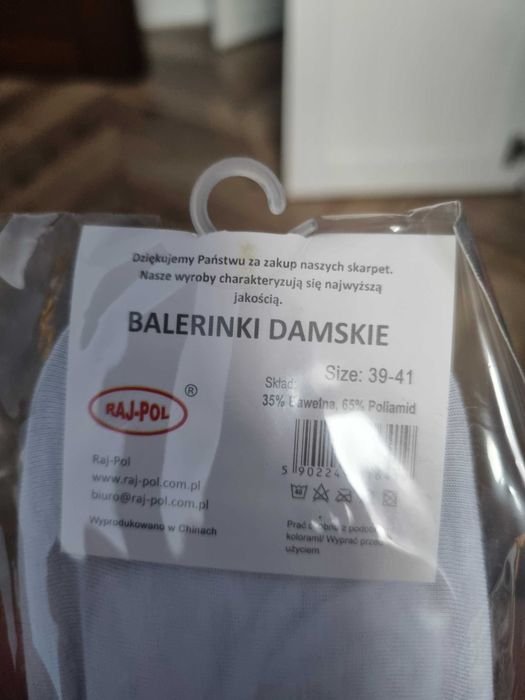 Skarpetki stópki balerinki 39-41
