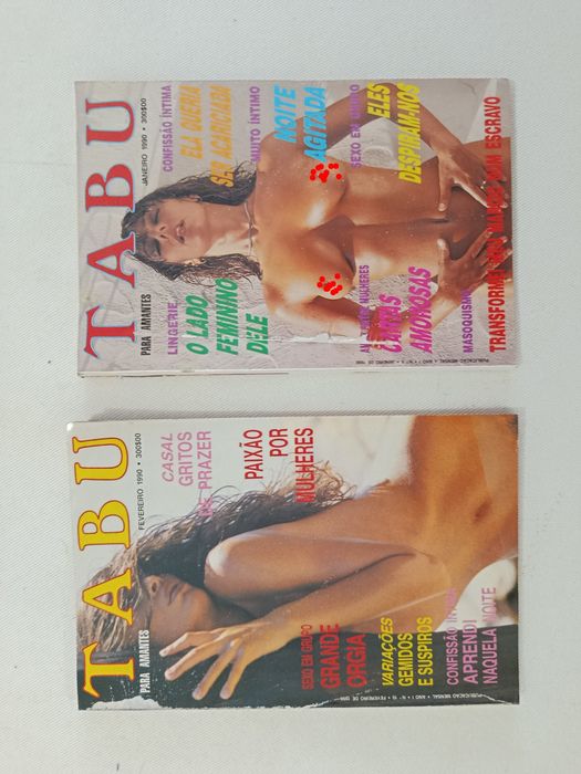 4 Revistas TABU (eróticas)