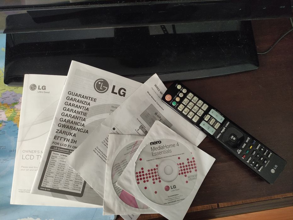 TV LCD LG de 32' - LG 32LE5510-ZB - Em bom estado/ entradas não funcio