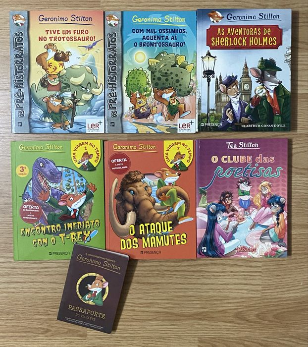 Livros Geronimo Stilton
