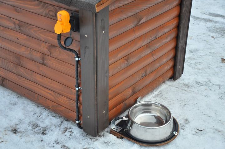 Розпродаж складу! Миска з підігрівом для тварин №7 з нержавіючої сталі