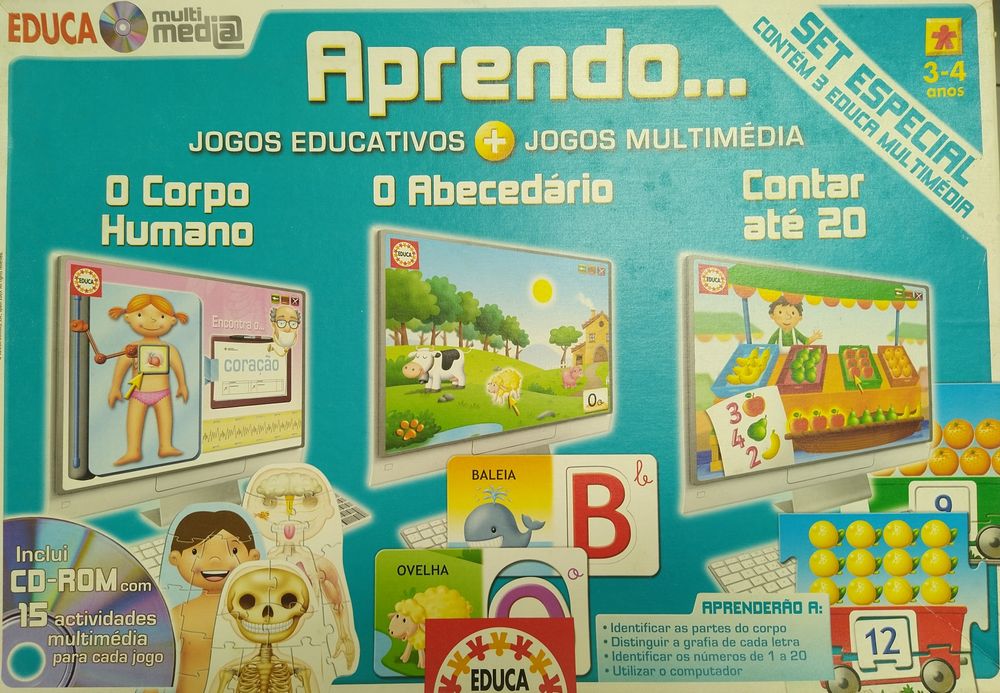 Jogo educativo + Jogo Multimédia