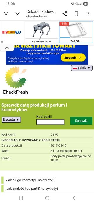 Escada Fiesta Carioca 50 ml