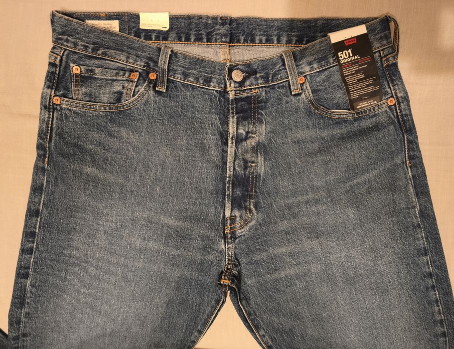 Spodnie  Levi's  Premium  501  W36 L 32  pas 96 - 100