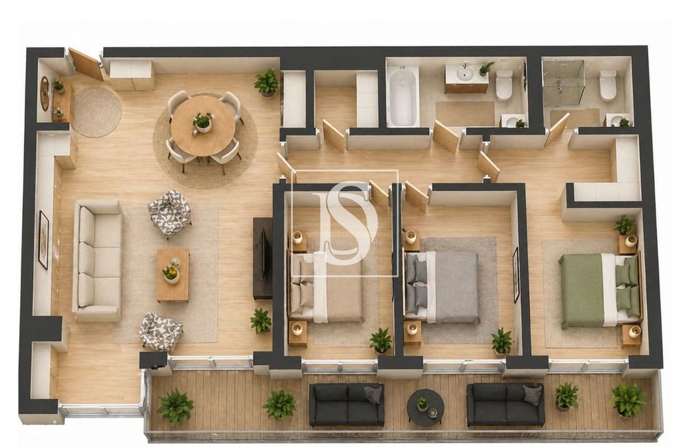 Apartamento T3 Venda em Lordelo,Paredes