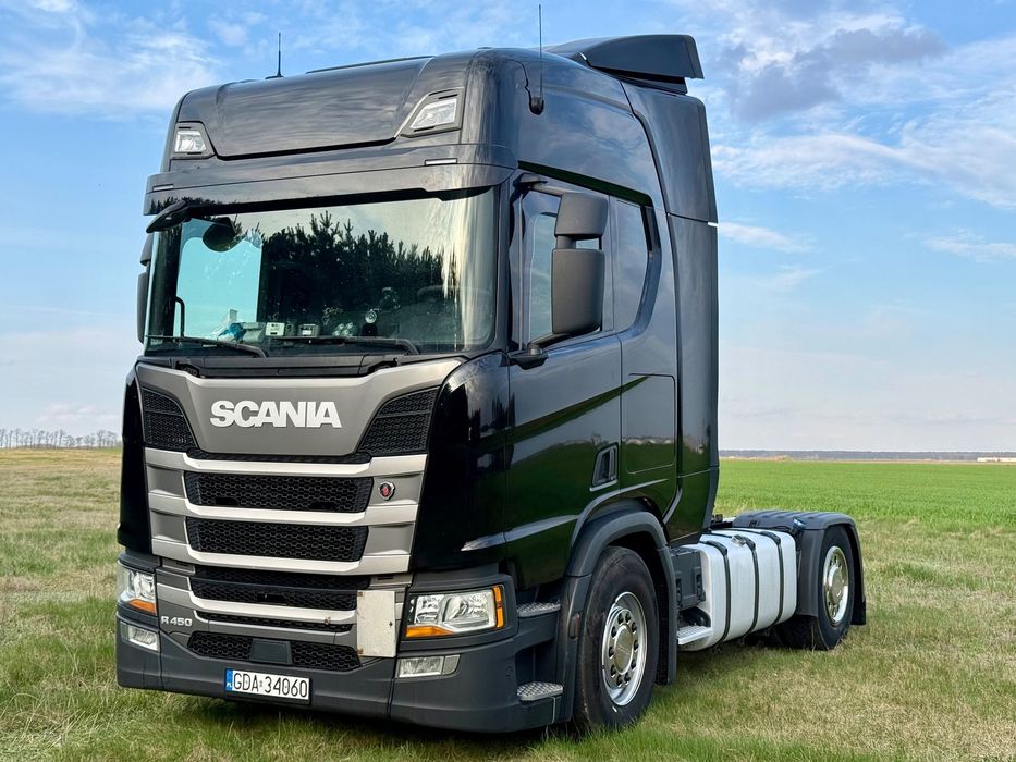 Scania 450 / RETARDER / HYDRAULIKA / NA PODUSZKACH  450 hydraulika/retarder