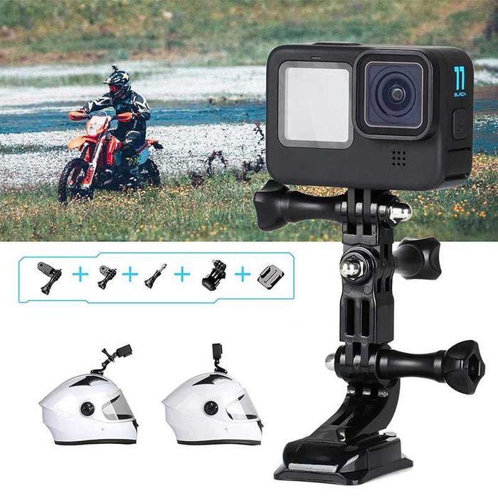 Samoprzylepny uchwyt na kask do kamer sportowych DJI Insta GoPro