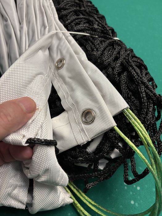 Сітка волейбольна з металевим тросом, довж. 9,5 метрів