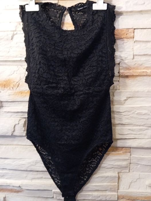 Koronkowe body bluzka top Bershka night out r.XS. W.S.Z.
