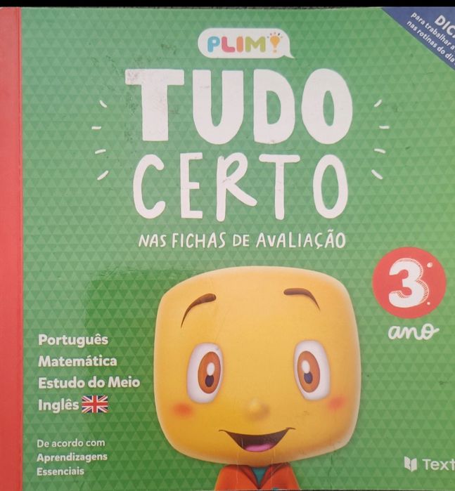 Cadernos de Apoio ao estudo 3°Ano
